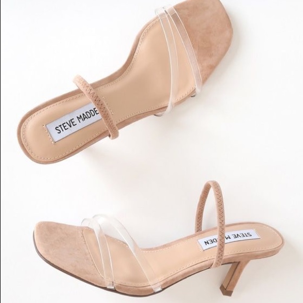 Steve Madden Loft Clear Low Heels